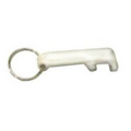 Key Tag/Bottle Opener - White - 2-3/4"